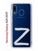 Чехол-накладка Samsung Galaxy A20 2019 (580663) Kruche PRINT Zet