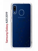 Чехол-накладка Samsung Galaxy A20 2019 (580663) Kruche PRINT Муравьи