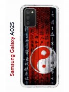 Чехол-накладка Samsung Galaxy A02s Kruche Print Инь Ян