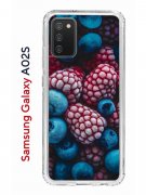 Чехол-накладка Samsung Galaxy A02s (594636) Kruche PRINT Fresh berries