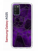 Чехол-накладка Samsung Galaxy A02s (594636) Kruche PRINT Витраж