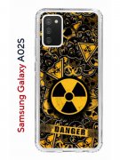 Чехол-накладка Samsung Galaxy A02s (594636) Kruche PRINT Danger