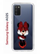 Чехол-накладка Samsung Galaxy A02s (594636) Kruche PRINT Минни
