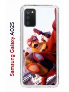Чехол-накладка Samsung Galaxy A02s (594636) Kruche PRINT Человек паук
