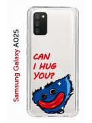 Чехол-накладка Samsung Galaxy A02s (594636) Kruche PRINT CAN I HUG YOU