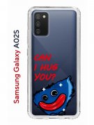 Чехол-накладка Samsung Galaxy A02s (594636) Kruche PRINT CAN I HUG YOU