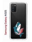 Чехол-накладка Samsung Galaxy A02s (594636) Kruche PRINT Акула