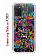 Чехол-накладка Samsung Galaxy A02s (594636) Kruche PRINT Colored beast