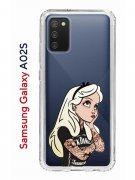 Чехол-накладка Samsung Galaxy A02s (594636) Kruche PRINT Tattoo Girl