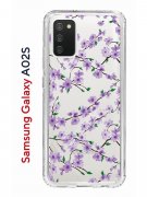 Чехол-накладка Samsung Galaxy A02s (594636) Kruche PRINT Сакура