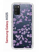 Чехол-накладка Samsung Galaxy A02s (594636) Kruche PRINT Сакура