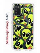 Чехол-накладка Samsung Galaxy A02s (594636) Kruche PRINT Инопланетянин