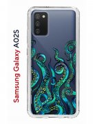 Чехол-накладка Samsung Galaxy A02s (594636) Kruche PRINT Щупальца