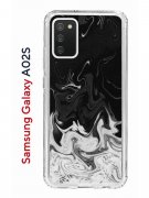 Чехол-накладка Samsung Galaxy A02s Kruche Print Разводы краски