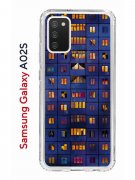 Чехол-накладка Samsung Galaxy A02s (594636) Kruche PRINT Ночные окна