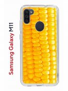 Чехол-накладка Samsung Galaxy M11 (588927) Kruche PRINT Кукуруза