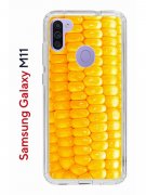 Чехол-накладка Samsung Galaxy M11 (588927) Kruche PRINT Кукуруза