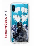 Чехол-накладка Samsung Galaxy M11 (588927) Kruche PRINT Call of Duty