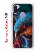 Чехол-накладка Samsung Galaxy M11/A11 Kruche Print Орел