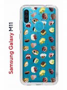 Чехол-накладка Samsung Galaxy M11/A11 Kruche Print Cake