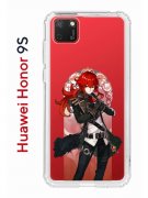 Чехол-накладка Huawei Honor 9S  (588929) Kruche PRINT Дилюк Геншин