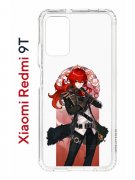 Чехол-накладка Xiaomi Redmi 9T (625951) Kruche PRINT Дилюк Геншин