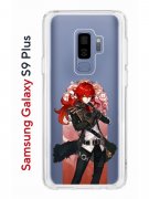 Чехол-накладка Samsung Galaxy S9 Plus (591403) Kruche PRINT Дилюк Геншин