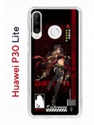 Чехол-накладка Huawei P30 Lite (585137) Kruche PRINT Дэхья Геншин