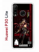 Чехол-накладка Huawei P30 Lite (585137) Kruche PRINT Дэхья Геншин