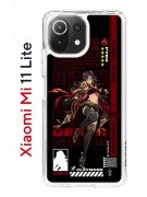 Чехол-накладка Xiaomi Mi 11 Lite (623777) Kruche PRINT Дэхья Геншин