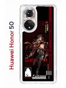 Чехол-накладка Huawei Honor 50 (610635) Kruche PRINT Дэхья Геншин