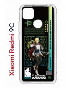 Чехол-накладка Xiaomi Redmi 9C Kruche Print Кавех Геншин