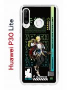 Чехол-накладка Huawei P30 Lite (585137) Kruche PRINT Кавех Геншин