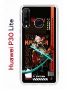 Чехол-накладка Huawei P30 Lite/Honor 20S/Honor 20 Lite/Nova 4e Kruche Print Казуха Геншин
