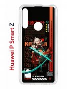 Чехол-накладка Huawei P Smart Z/Y9 Prime 2019/Honor 9X Kruche Print Казуха Геншин