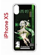 Чехол-накладка Apple iPhone X (580677) Kruche PRINT Нахида Геншин