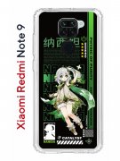 Чехол-накладка Xiaomi Redmi Note 9 Kruche Print Нахида Геншин