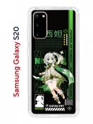Чехол-накладка Samsung Galaxy S20 Kruche Print Нахида Геншин
