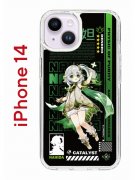 Чехол-накладка iPhone14 Kruche Print Нахида Геншин