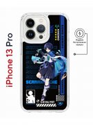 Чехол-накладка Apple iPhone 13 Pro (610631) Kruche PRINT Странник Геншин