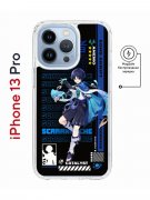 Чехол-накладка Apple iPhone 13 Pro (610631) Kruche PRINT Странник Геншин