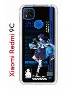 Чехол-накладка Xiaomi Redmi 9C Kruche Print Странник Геншин