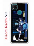 Чехол-накладка Xiaomi Redmi 9C Kruche Print Странник Геншин