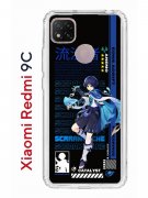 Чехол-накладка Xiaomi Redmi 9C Kruche Print Странник Геншин
