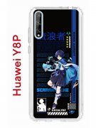 Чехол-накладка Huawei Y8P/Honor 30i/Huawei P Smart S 2020 Kruche Print Странник Геншин