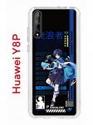 Чехол-накладка Huawei Y8P/Honor 30i/Huawei P Smart S 2020 Kruche Print Странник Геншин