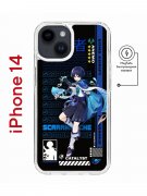 Чехол-накладка iPhone 14 Kruche Magnet Print Странник Геншин