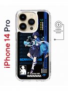 Чехол-накладка iPhone 14 Pro Kruche Magnet Print Странник Геншин