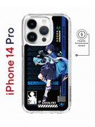 Чехол-накладка iPhone 14 Pro Kruche Magnet Print Странник Геншин