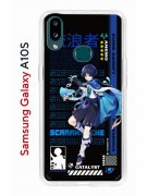 Чехол-накладка Samsung Galaxy A10S Kruche Print Странник Геншин